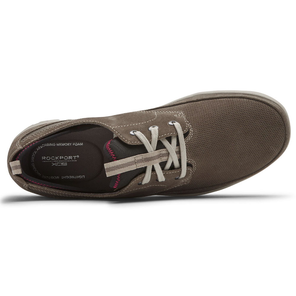 Rockport Joggesko Herre Olivengrønne - Get Your Kicks 2 3-Eye Plain Toe - CEBO14582